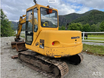 Экскаватор Komatsu PC75: фото 2