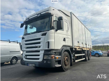 Грузовик с закрытым кузовом SCANIA R 480