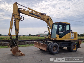 Колёсный экскаватор KOMATSU PW130
