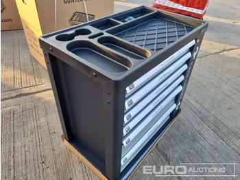 Оборудование для гаражей/ Мастерских Unused Germany Tools Tools Trolley, 220Pcs, Complete with Tools, 6 Drawers  / Carro Porta Herramientas Completo, 6 Cajones: фото 5