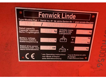 Штабелер Linde L12R: фото 4