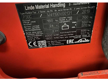 Складской тягач Linde P30C: фото 2