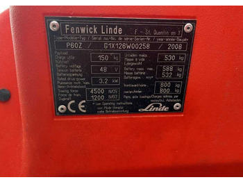 Складской тягач LINDE P60