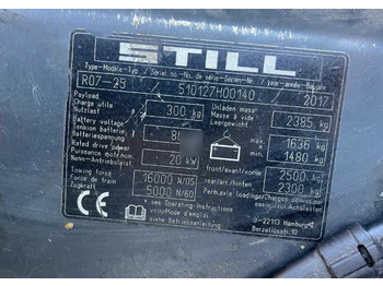 Складской тягач Still R07-25: фото 4 Складской тягач Still R07-25: фото 4