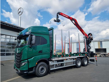 Iveco X-WAY AS300X57ZP ON+ 6x4 Palfinger Epsilon M12 Z  в лизинг Iveco X-WAY AS300X57ZP ON+ 6x4 Palfinger Epsilon M12 Z: фото 1