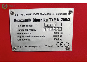 Навозоразбрасыватель Manure spreader 6 t Roltrans N 250/3 LEO: фото 5 Навозоразбрасыватель Manure spreader 6 t Roltrans N 250/3 LEO: фото 5