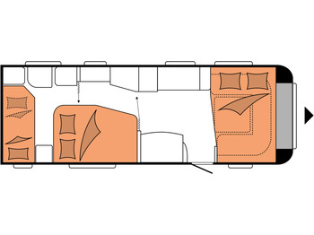 Прицеп дача Hobby PRESTIGE 650 KFU: фото 2 Прицеп дача Hobby PRESTIGE 650 KFU: фото 2