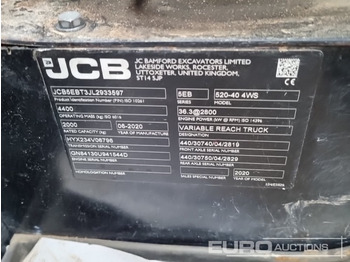 Телескопический погрузчик JCB