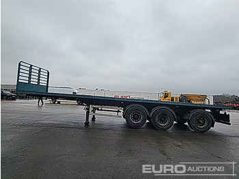 Полуприцеп бортовой/ Платформа SDC 45' Tri Axle Extendable Flat Trailer, Rear Steer Axle, PBW Axles: фото 2 Полуприцеп бортовой/ Платформа SDC 45' Tri Axle Extendable Flat Trailer, Rear Steer Axle, PBW Axles: фото 2