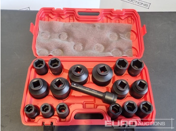 Оборудование для гаражей/ Мастерских Unused 2025 Boss 1" 17pc Pneumatic Socket Set, 8" Extension Rod: фото 4 Оборудование для гаражей/ Мастерских Unused 2025 Boss 1" 17pc Pneumatic Socket Set, 8" Extension Rod: фото 4