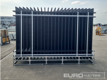 Строительное оборудование Unused 2025 KMY INDUSTRIAL Fencing,  (30 of), Fence Panels, (31 of), Posts (W10*H6"): фото 4