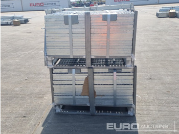 Строительное оборудование Unused 2025 KMY INDUSTRIAL Steel Grating (2 of), Stillage of Metal Fencing Posts: фото 4