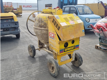 Бетономешалка Winget Diesel Cement Mixer, Electric Start Yanmar Engime: фото 3