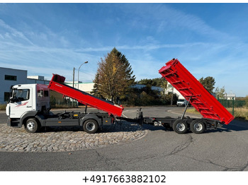 Самосвал Mercedes-Benz Atego 1023 + Anhänger Dreiseitenkipper: фото 2