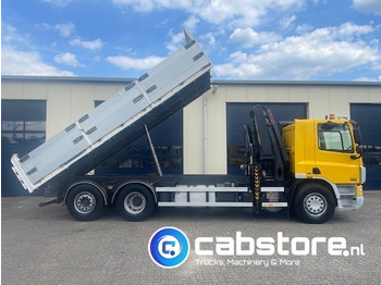 Самосвал, Автоманипулятор DAF CF 75.310 FAN 6x2 Euro 5 - MANUAL - Bouwjaar 2008 - Kipper - Palfinger PK 15002 Performance - Km 550.899 - Good condition!: фото 4