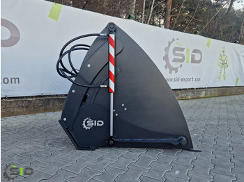 Новый Ковш для погрузчика для Сельскохозяйственной техники SID EINFUTTERSCHAUFEL MIT SCHNECKE / Godet distributeur de concentrés / Feeder bucket 1,2 M: фото 2
