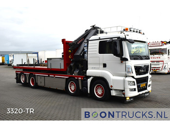 Фото интерьера 1: Автоманипулятор MAN TGS 440 8x2 + HMF 5020-K6 + FJ1000K4 | EURO6 * KABELSYSTEEM 30T * NL TRUCK * TOP!