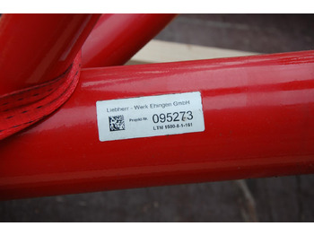 Новый Мобильный кран Liebherr Zubehör = LTM 1500-8.1 / Mastnase 60 t: фото 2 Новый Мобильный кран Liebherr Zubehör = LTM 1500-8.1 / Mastnase 60 t: фото 2