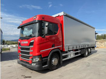 Тентованный грузовик SCANIA R 450