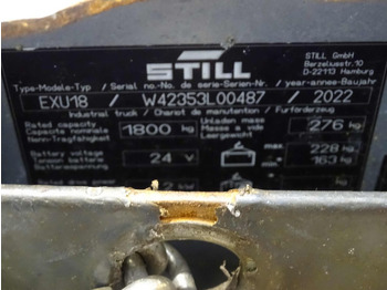 Тележка Still EXU18: фото 5