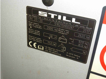 Электропогрузчик Still RX20-20: фото 5