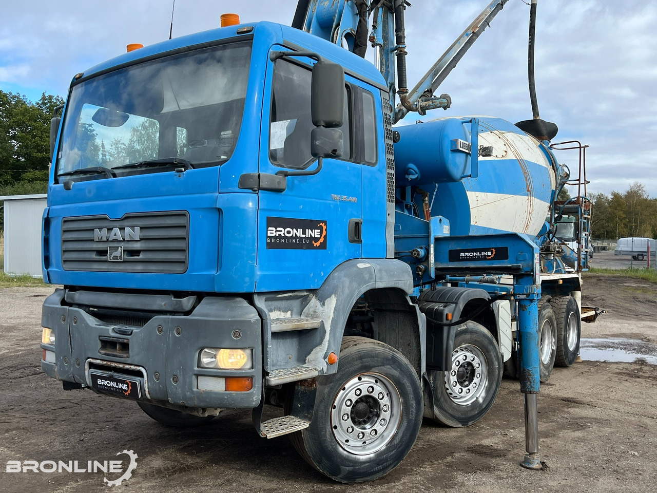 2005 MAN TGA 35.410 8X4 PUMI - Автобетоносмеситель: фото 1 2005 MAN TGA 35.410 8X4 PUMI - Автобетоносмеситель: фото 1