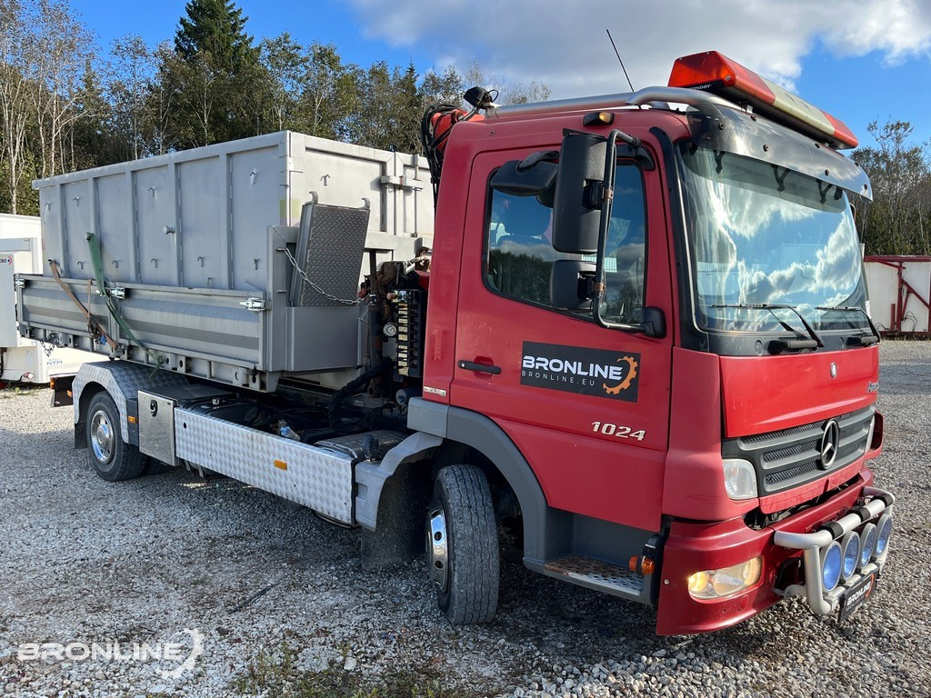 2007 Mercedes-Benz Atego 1024 Crane+Winch+Hooklift - Крюковой мультилифт, Автоманипулятор: фото 2 2007 Mercedes-Benz Atego 1024 Crane+Winch+Hooklift - Крюковой мультилифт, Автоманипулятор: фото 2