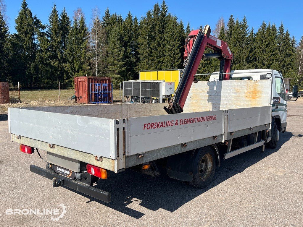 2011 Mitsubishi Fuso Canter + HMF 635K3 - Грузовик бортовой/ Платформа: фото 5 2011 Mitsubishi Fuso Canter + HMF 635K3 - Грузовик бортовой/ Платформа: фото 5