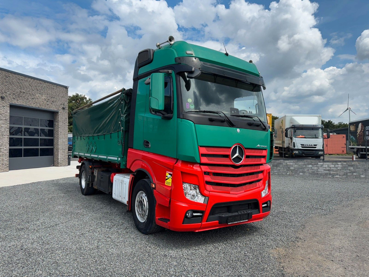 Самосвал Mercedes-Benz Actros 1842 Kipper Dreiseitenkipper: фото 6