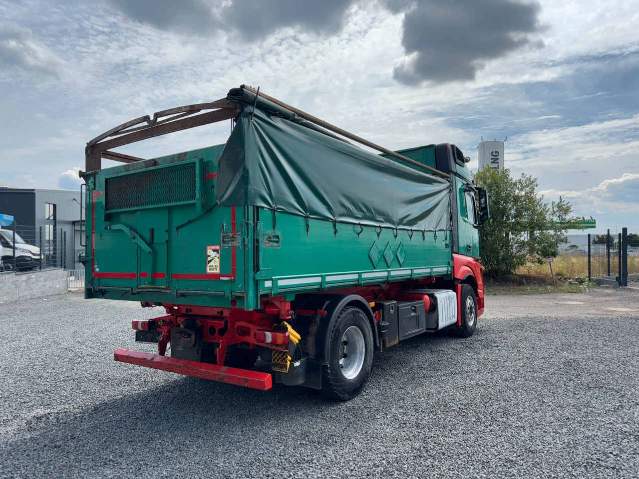 Самосвал Mercedes-Benz Actros 1842 Kipper Dreiseitenkipper: фото 9