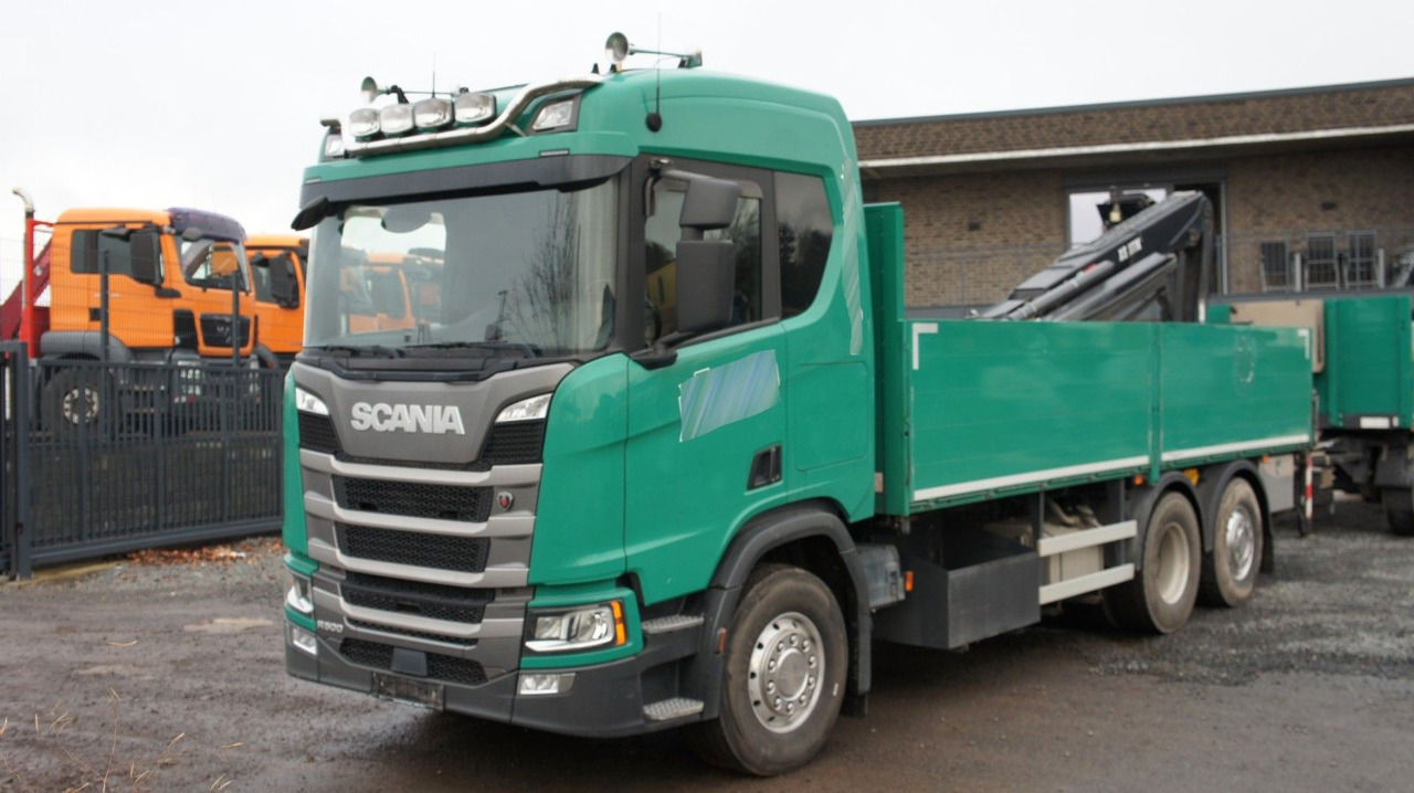 Scania R500 6x2 Baustoffzug Kran HIAB 177 K-2 Pro - Грузовик бортовой/ Платформа, Автоманипулятор: фото 2 Scania R500 6x2 Baustoffzug Kran HIAB 177 K-2 Pro - Грузовик бортовой/ Платформа, Автоманипулятор: фото 2