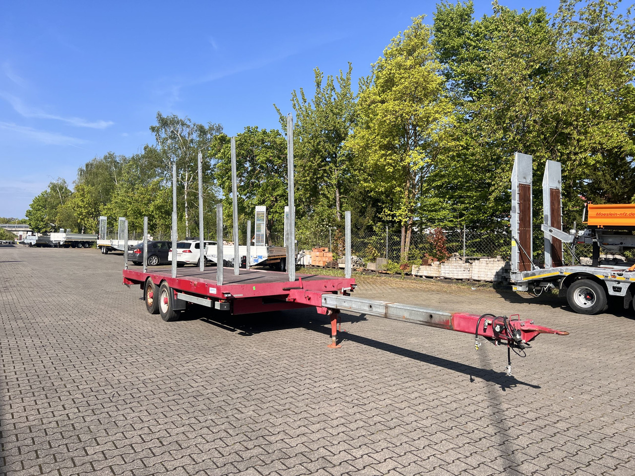 Auwaerter X-LTL110 Tandempritsche, ausziehbar, wenig Benutzt - Прицеп бортовой/ Платформа: фото 3 Auwaerter X-LTL110 Tandempritsche, ausziehbar, wenig Benutzt - Прицеп бортовой/ Платформа: фото 3