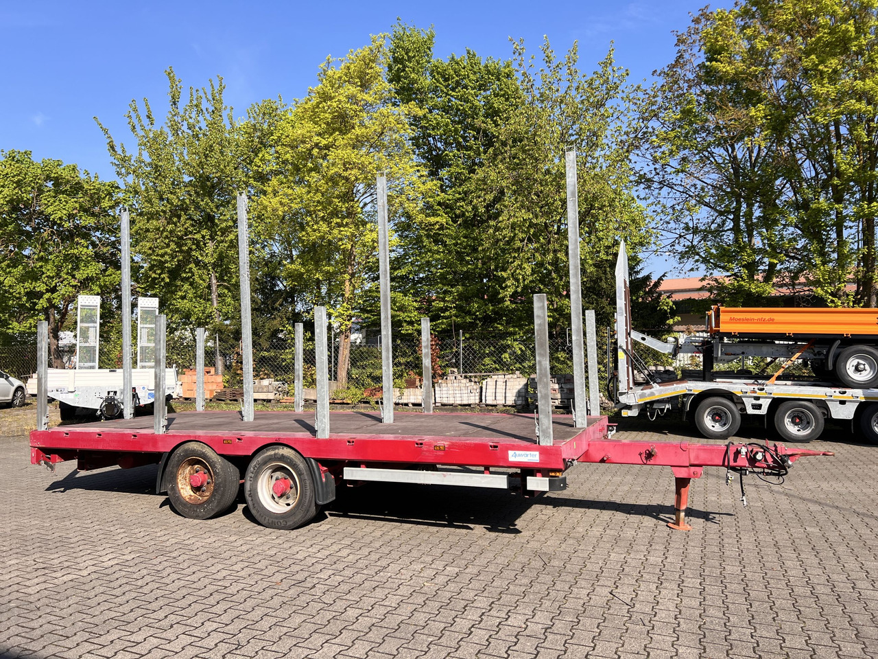 Auwaerter X-LTL110 Tandempritsche, ausziehbar, wenig Benutzt - Прицеп бортовой/ Платформа: фото 2 Auwaerter X-LTL110 Tandempritsche, ausziehbar, wenig Benutzt - Прицеп бортовой/ Платформа: фото 2