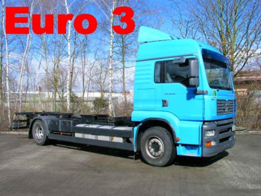 MAN TGA 02 18.410 TGA2 Achs BDF- LKW - Грузовик-контейнеровоз/ Сменный кузов: фото 1 MAN TGA 02 18.410 TGA2 Achs BDF- LKW - Грузовик-контейнеровоз/ Сменный кузов: фото 1