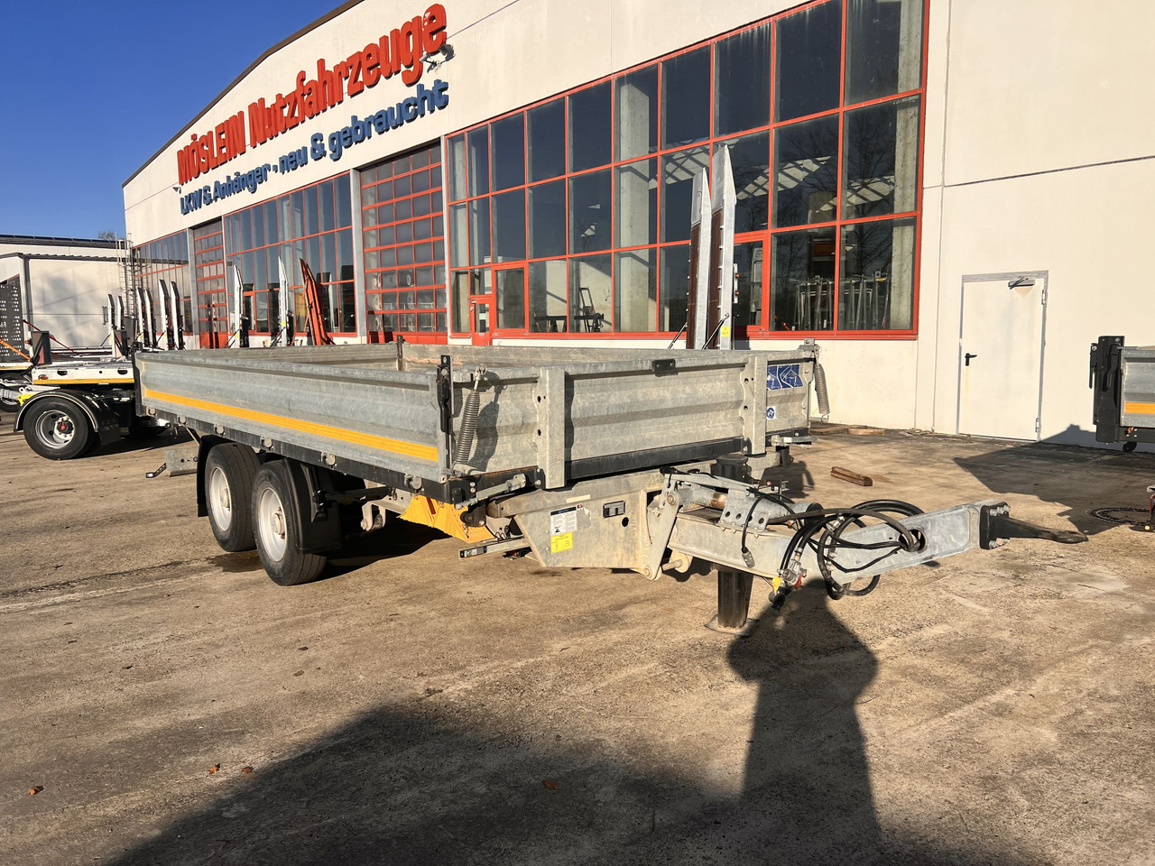 Möslein TDS 13 Schwebheim 13 t Tandemkipper- Tieflader - Самосвальный прицеп: фото 3 Möslein TDS 13 Schwebheim 13 t Tandemkipper- Tieflader - Самосвальный прицеп: фото 3