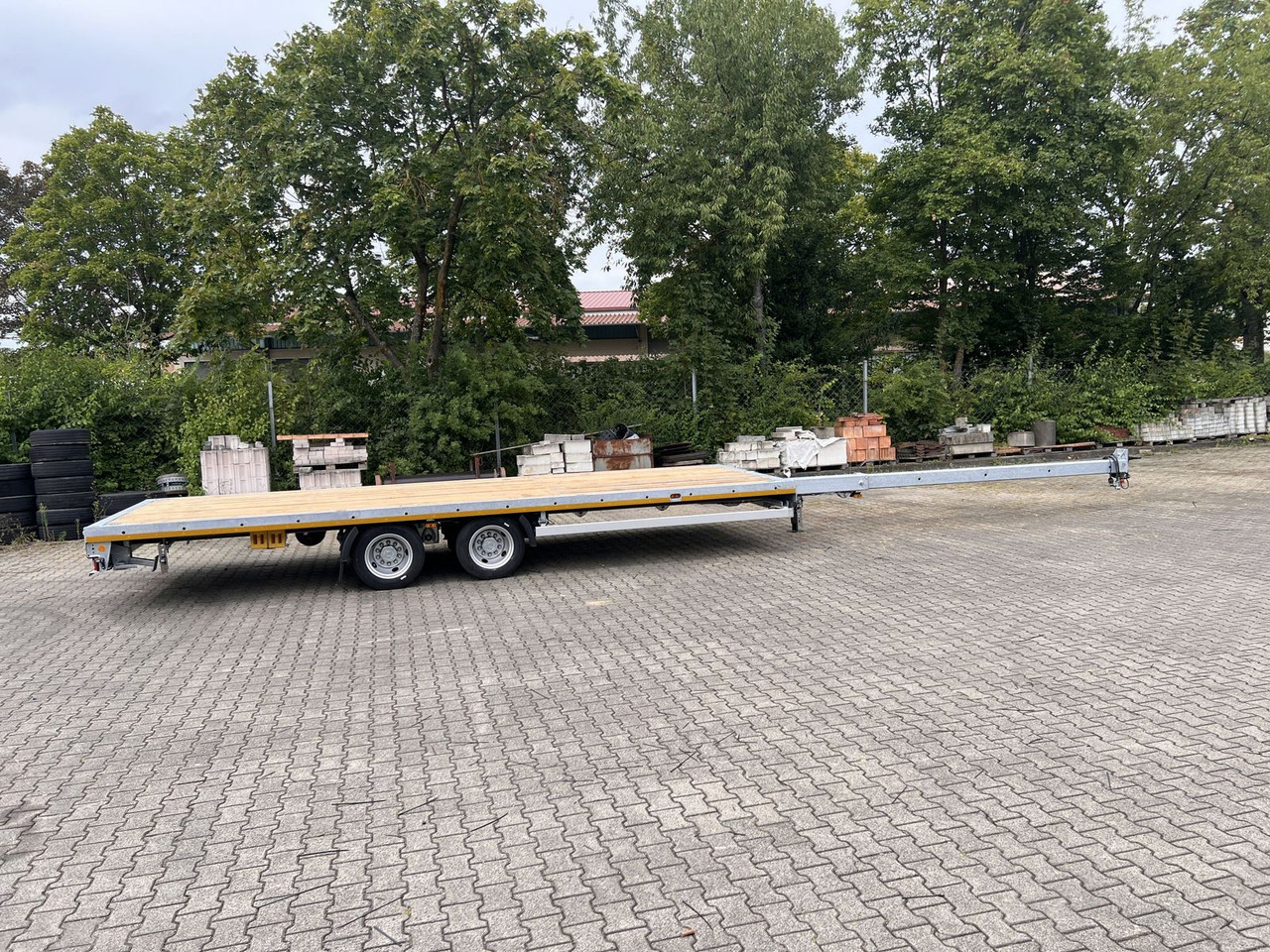 Möslein 11,9 t Tandemanhänger- Tieflader, ausziehbarLuf - Полуприцеп: фото 5 Möslein 11,9 t Tandemanhänger- Tieflader, ausziehbarLuf - Полуприцеп: фото 5