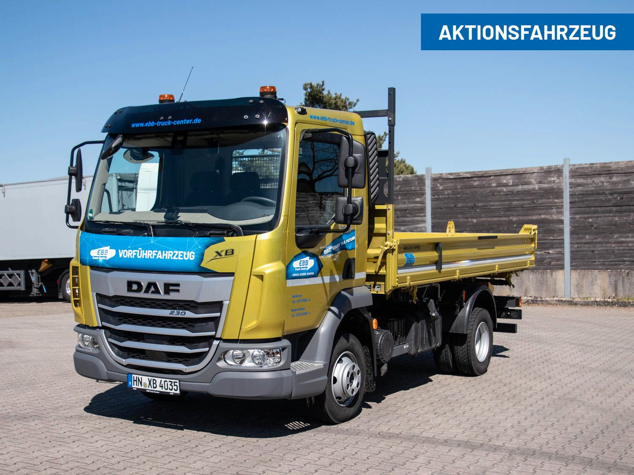 DAF XB 230 7,5t Meiller Kipper DAF XB 230 7,5t Meiller Kipper - Самосвал: фото 1 DAF XB 230 7,5t Meiller Kipper DAF XB 230 7,5t Meiller Kipper - Самосвал: фото 1