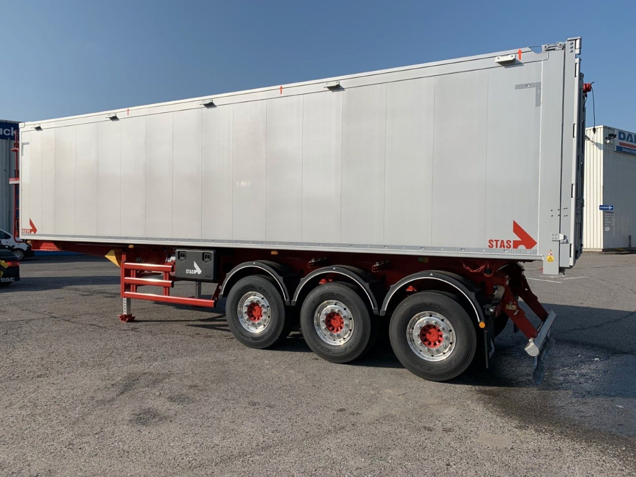 Новый Самосвальный полуприцеп Stas Agrostar 51,8 cbm Stas Agrostar 51,8 cbm: фото 6