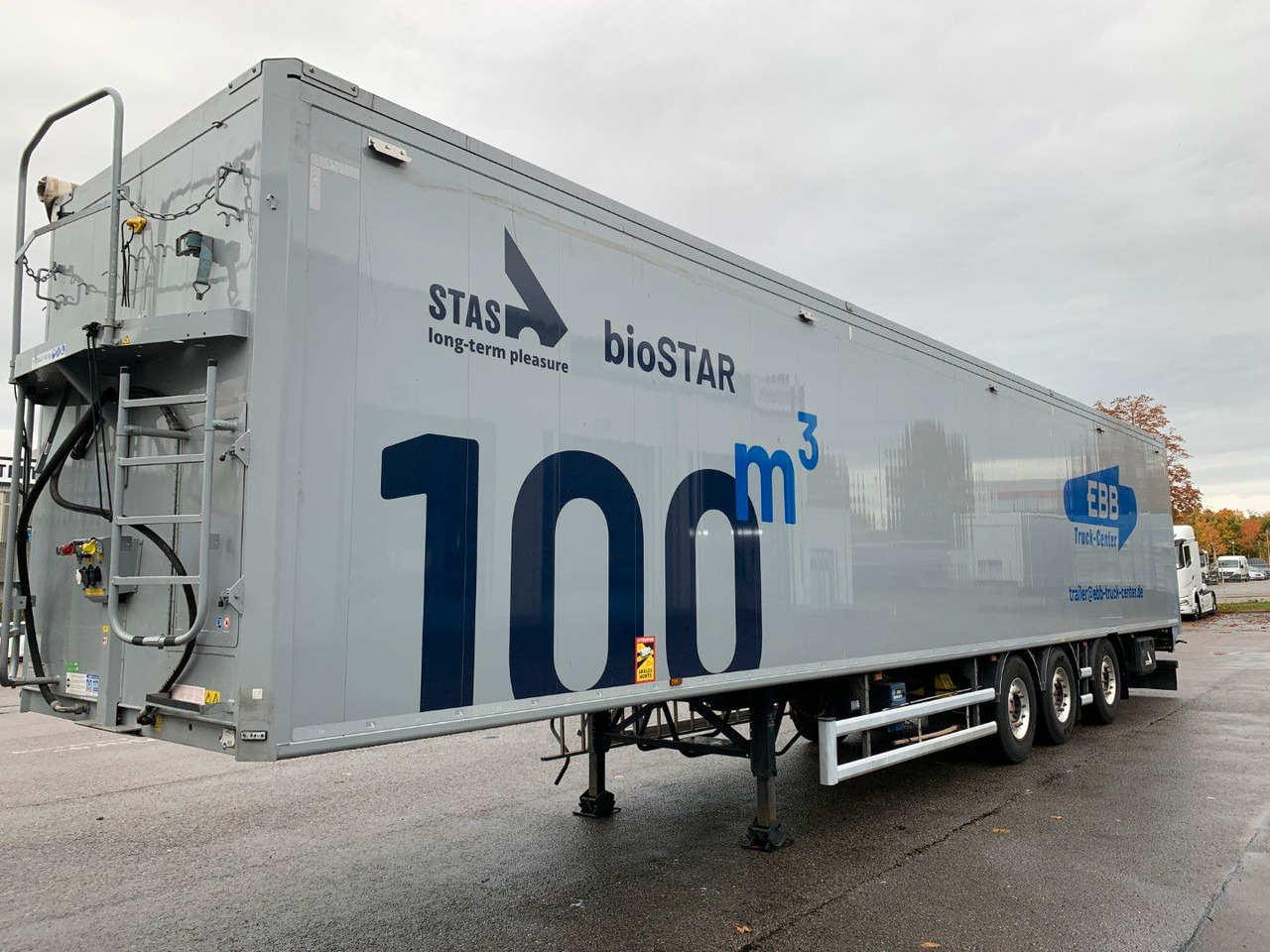 Stas bioSTAR ca 100 cbm 14,9 m Innenlänge - Полуприцеп с подвижным полом: фото 1 Stas bioSTAR ca 100 cbm 14,9 m Innenlänge - Полуприцеп с подвижным полом: фото 1