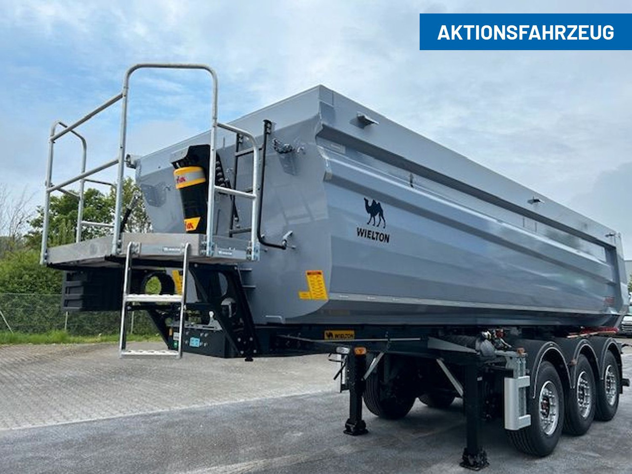 Wielton Strong Master 3-Achse Kippsattelauflieger 26 cbm - Самосвальный полуприцеп: фото 1 Wielton Strong Master 3-Achse Kippsattelauflieger 26 cbm - Самосвальный полуприцеп: фото 1