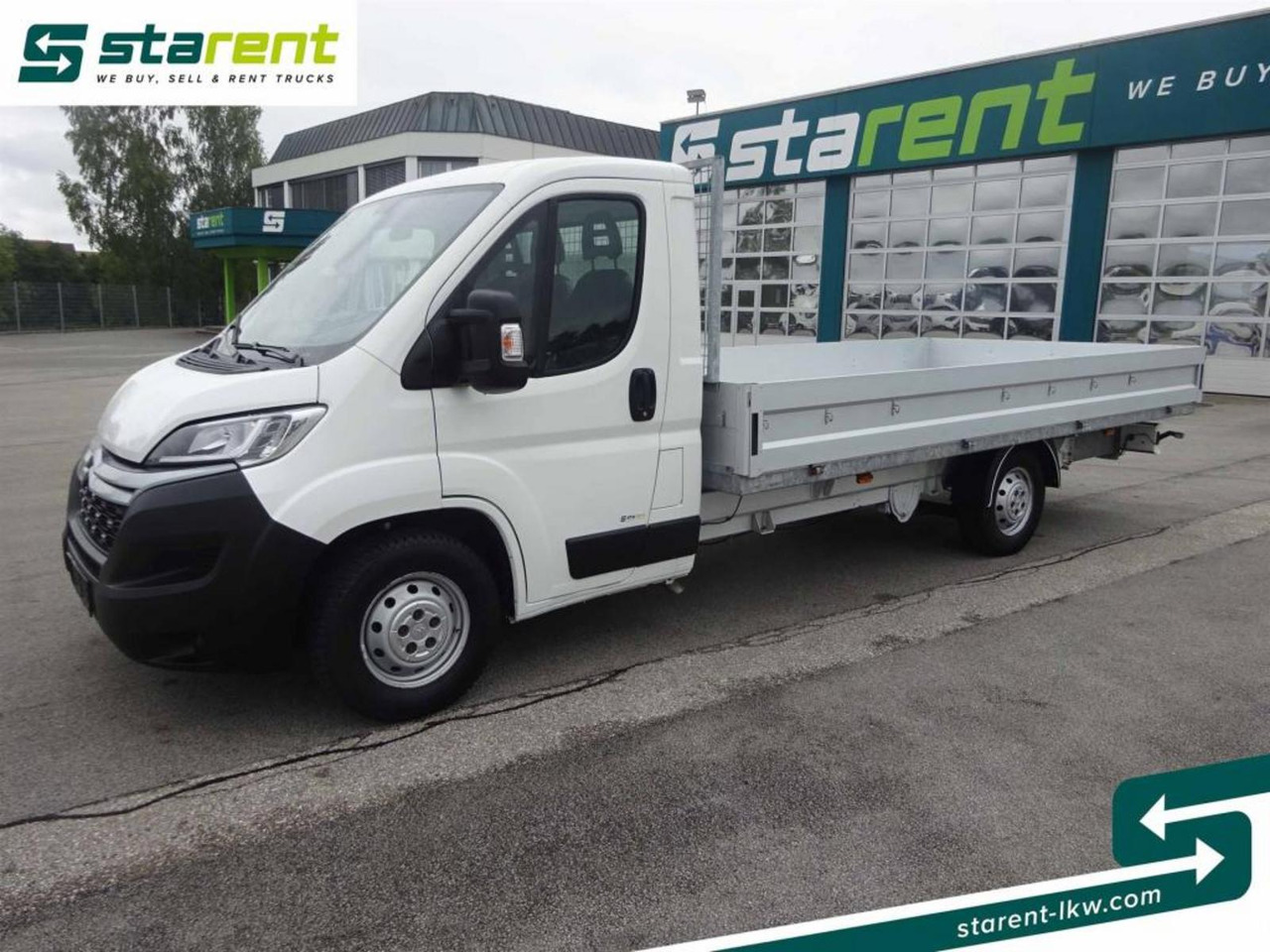 Малотоннажный бортовой грузовик Citroen Jumper 35+ Blue HDI Pritsche Länge: 4,6m, 43.162km: фото 1