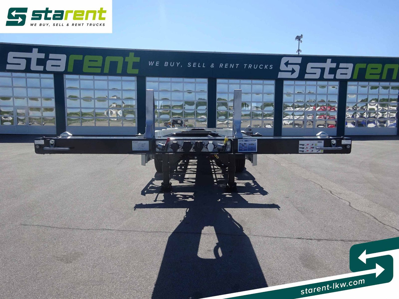 D-TEC Flexitrailer LS Containerchassis ADR, Liftachse - Полуприцеп-контейнеровоз/ Сменный кузов: фото 2 D-TEC Flexitrailer LS Containerchassis ADR, Liftachse - Полуприцеп-контейнеровоз/ Сменный кузов: фото 2