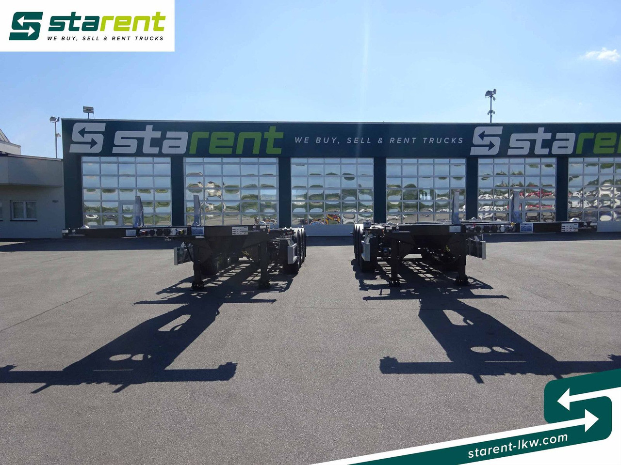 D-TEC Flexitrailer LS Containerchassis ADR, Liftachse - Полуприцеп-контейнеровоз/ Сменный кузов: фото 2 D-TEC Flexitrailer LS Containerchassis ADR, Liftachse - Полуприцеп-контейнеровоз/ Сменный кузов: фото 2