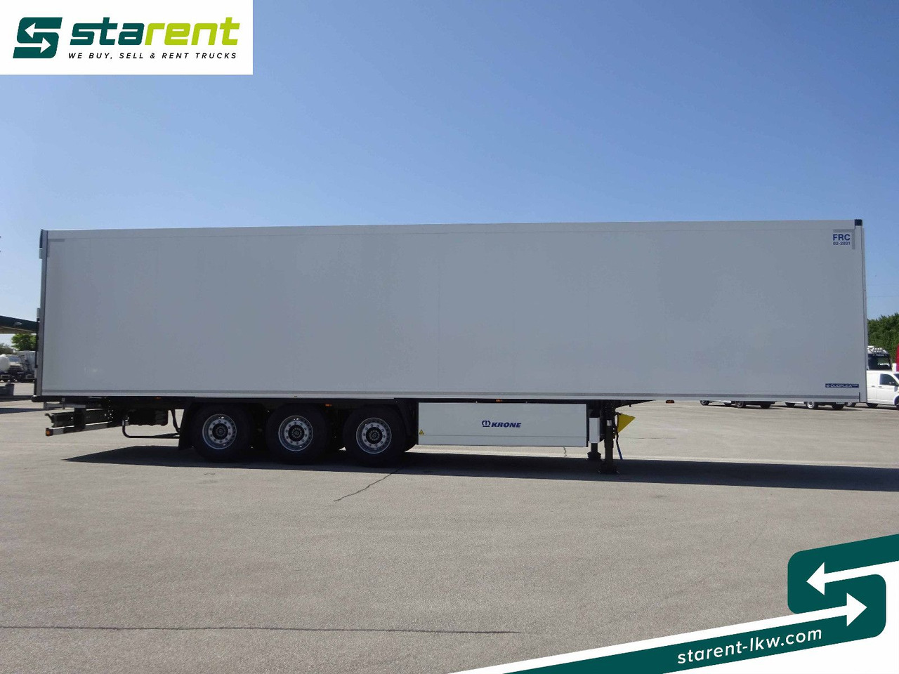 Krone Tiefkühler Carrier Vector 1550, Liftachse - Полуприцеп-рефрижератор: фото 4 Krone Tiefkühler Carrier Vector 1550, Liftachse - Полуприцеп-рефрижератор: фото 4