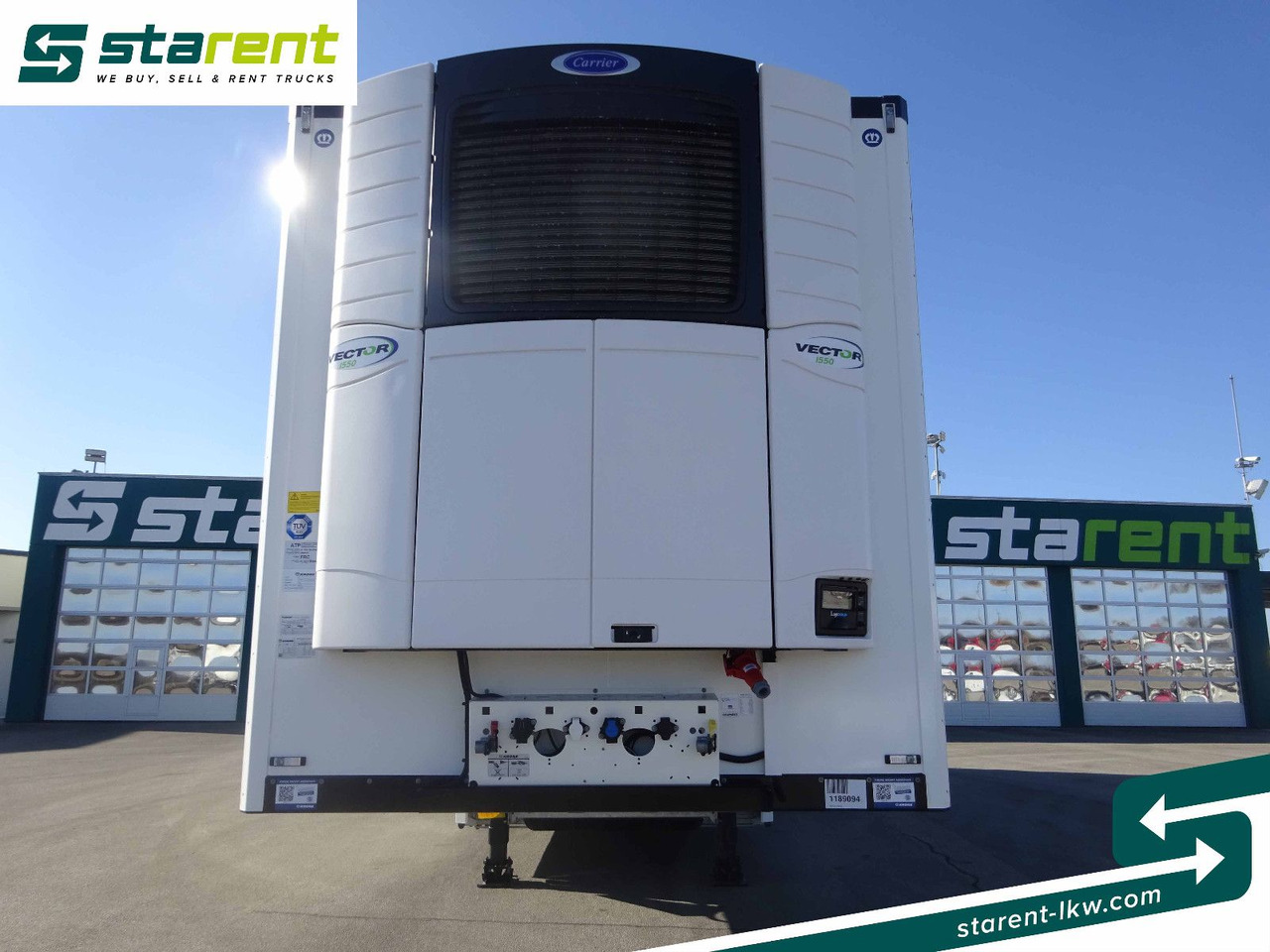 Krone Tiefkühler Carrier Vector 1550, Liftachse - Полуприцеп-рефрижератор: фото 5 Krone Tiefkühler Carrier Vector 1550, Liftachse - Полуприцеп-рефрижератор: фото 5