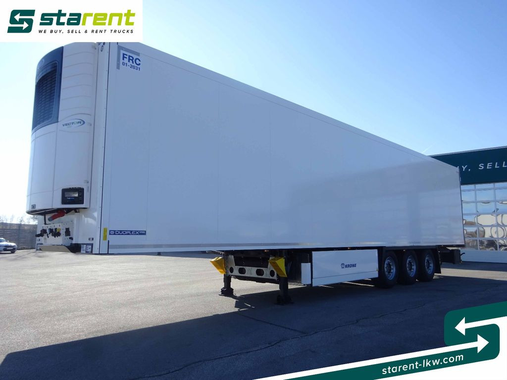 Krone Tiefkühler Carrier Vector 1550, Liftachse - Полуприцеп-рефрижератор: фото 1 Krone Tiefkühler Carrier Vector 1550, Liftachse - Полуприцеп-рефрижератор: фото 1