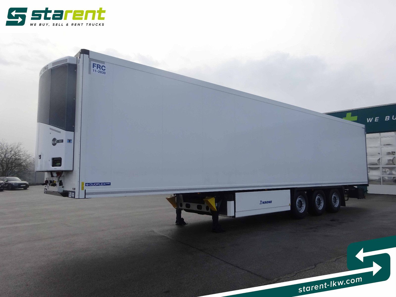 Krone Tiefkühler TK SLXi300 Doppelstock Blumenbreit - Полуприцеп-рефрижератор: фото 1 Krone Tiefkühler TK SLXi300 Doppelstock Blumenbreit - Полуприцеп-рефрижератор: фото 1