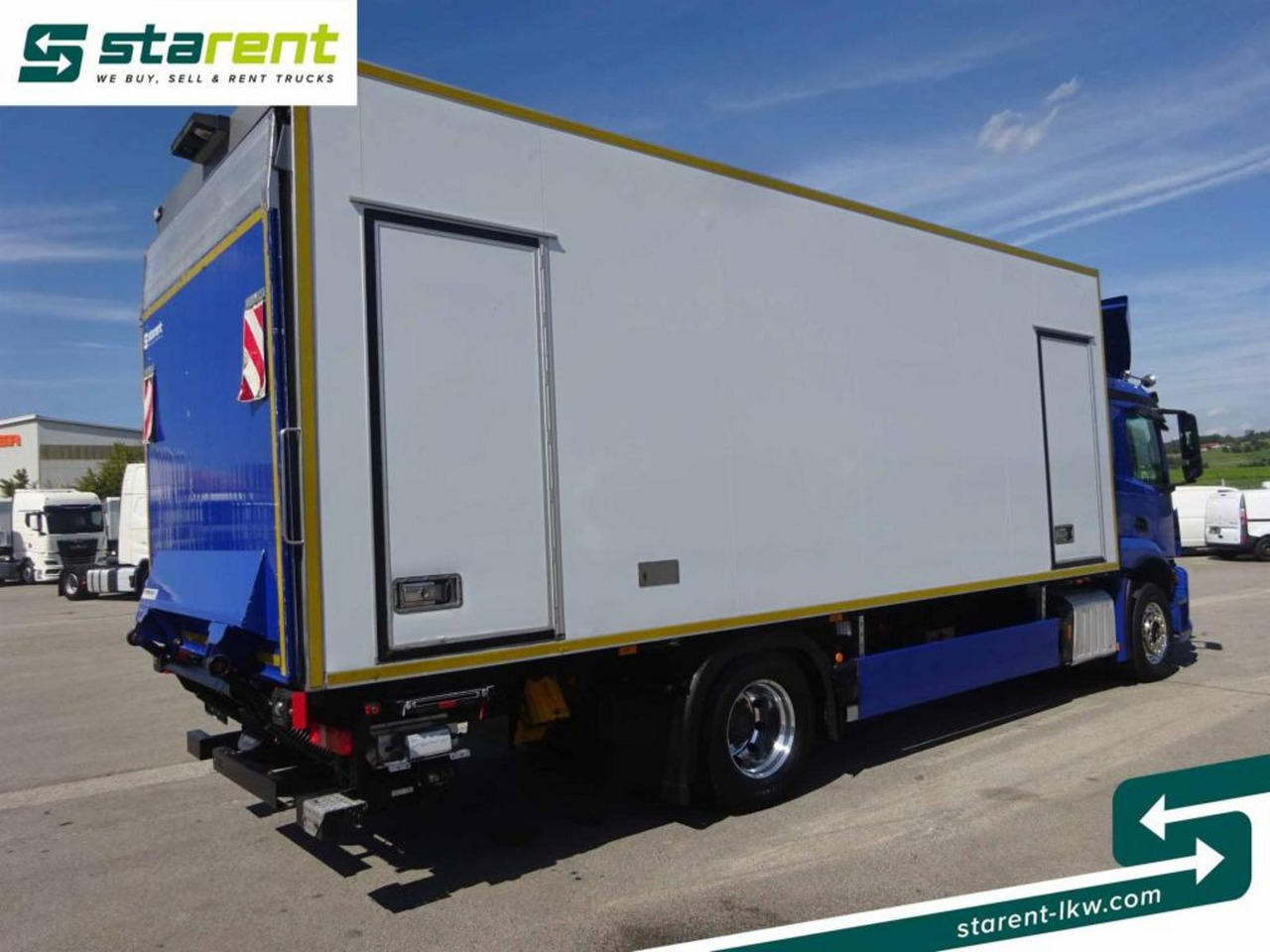 Mercedes Benz Actros 1836 ThermoKing Vollluftfederung LBW NAVI T - Рефрижератор: фото 5 Mercedes Benz Actros 1836 ThermoKing Vollluftfederung LBW NAVI T - Рефрижератор: фото 5