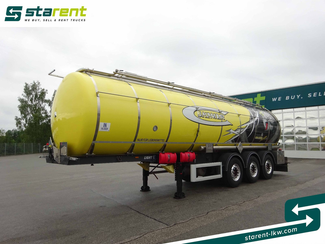 SEKA Lebensmitteltank, ADR, 33.000L, Liftachse - Полуприцеп-цистерна: фото 1 SEKA Lebensmitteltank, ADR, 33.000L, Liftachse - Полуприцеп-цистерна: фото 1
