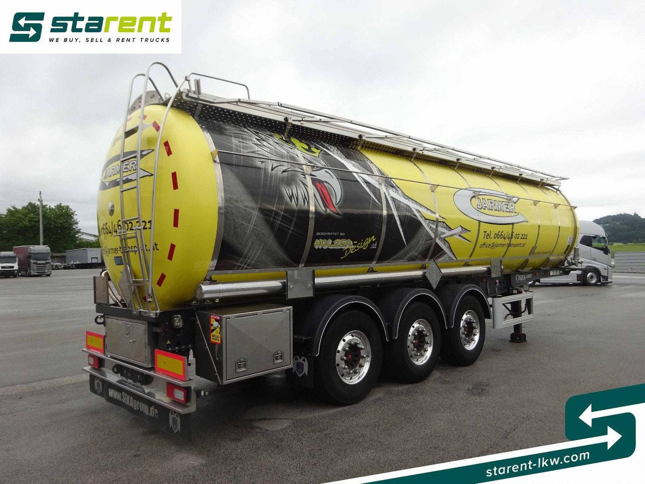 SEKA Lebensmitteltank, ADR, 33.000L, Liftachse - Полуприцеп-цистерна: фото 5 SEKA Lebensmitteltank, ADR, 33.000L, Liftachse - Полуприцеп-цистерна: фото 5